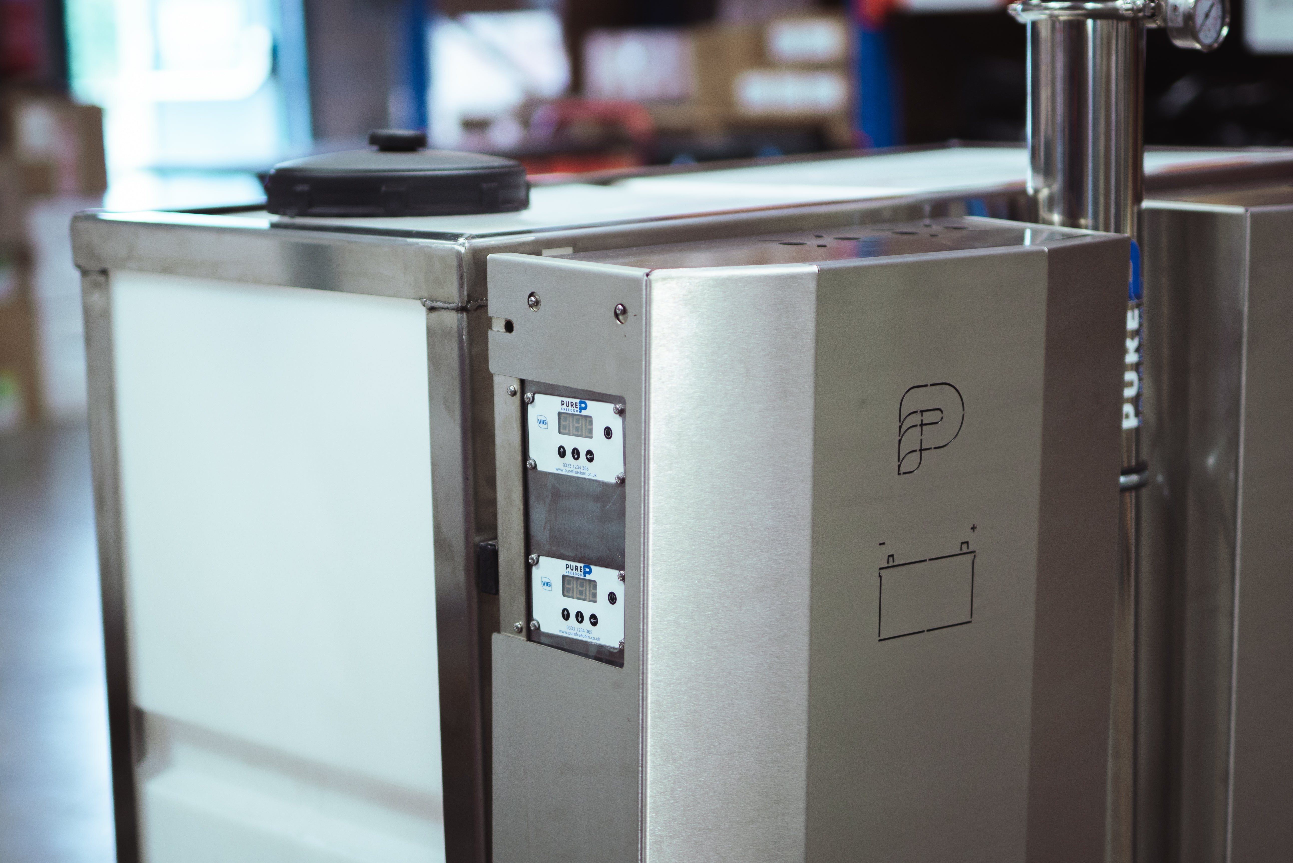 Upright Van Systems (Stainless)