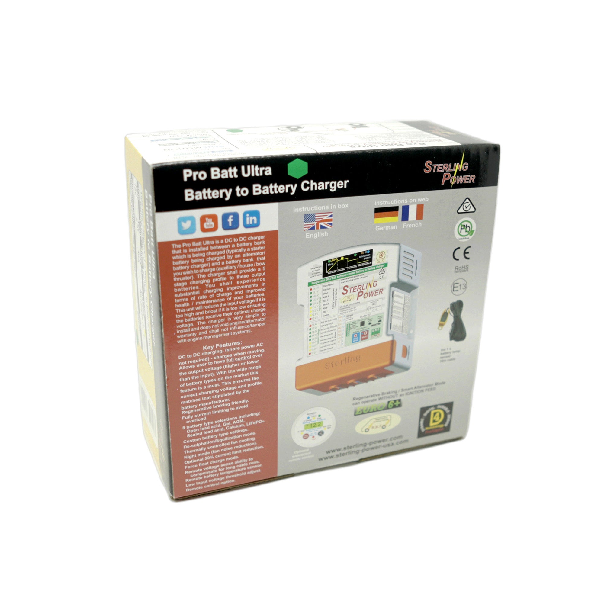 Sterling Battery to Battery Charger 12V