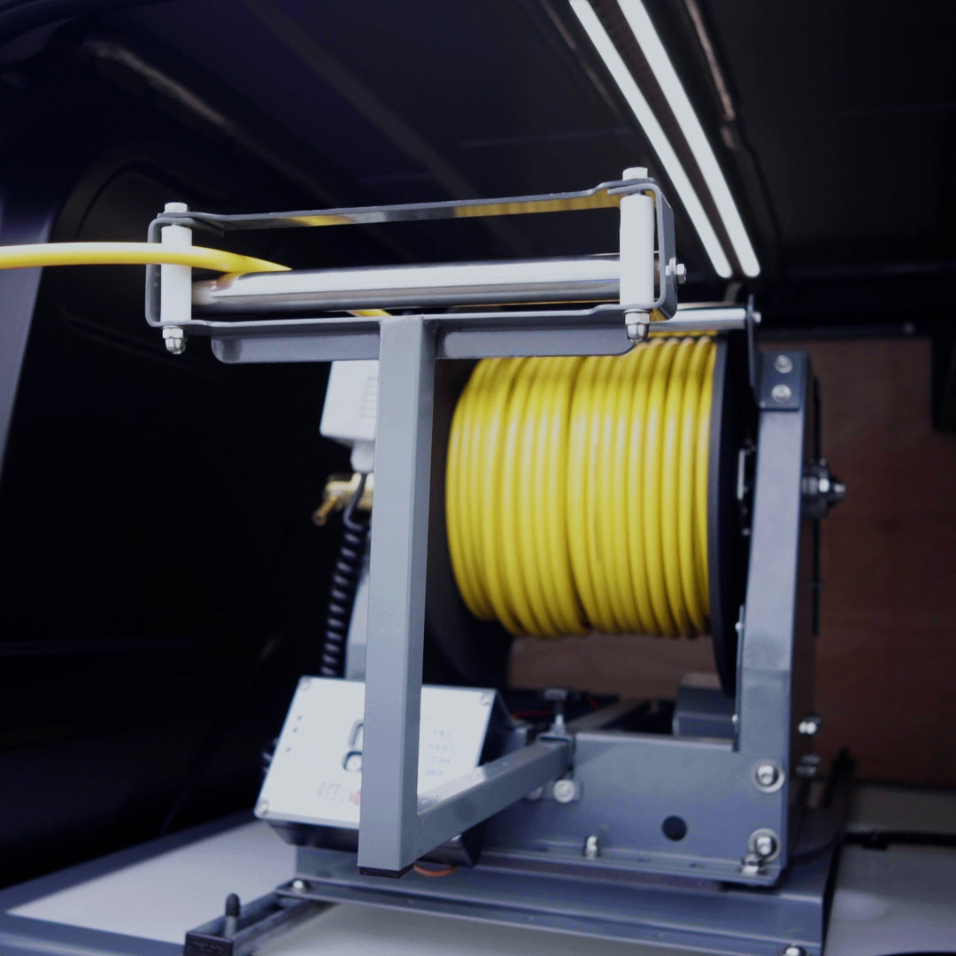 Hose Reel Extension Guide Arm