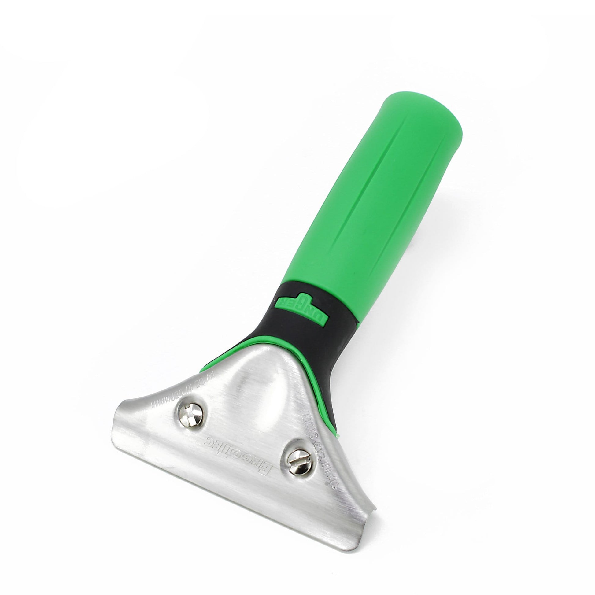 Unger ErgoTec® handle for professional window cleaning ergonomic squeegee handle designed for secure grip, control, and streak-free glass cleaning on commercial and residential windows.