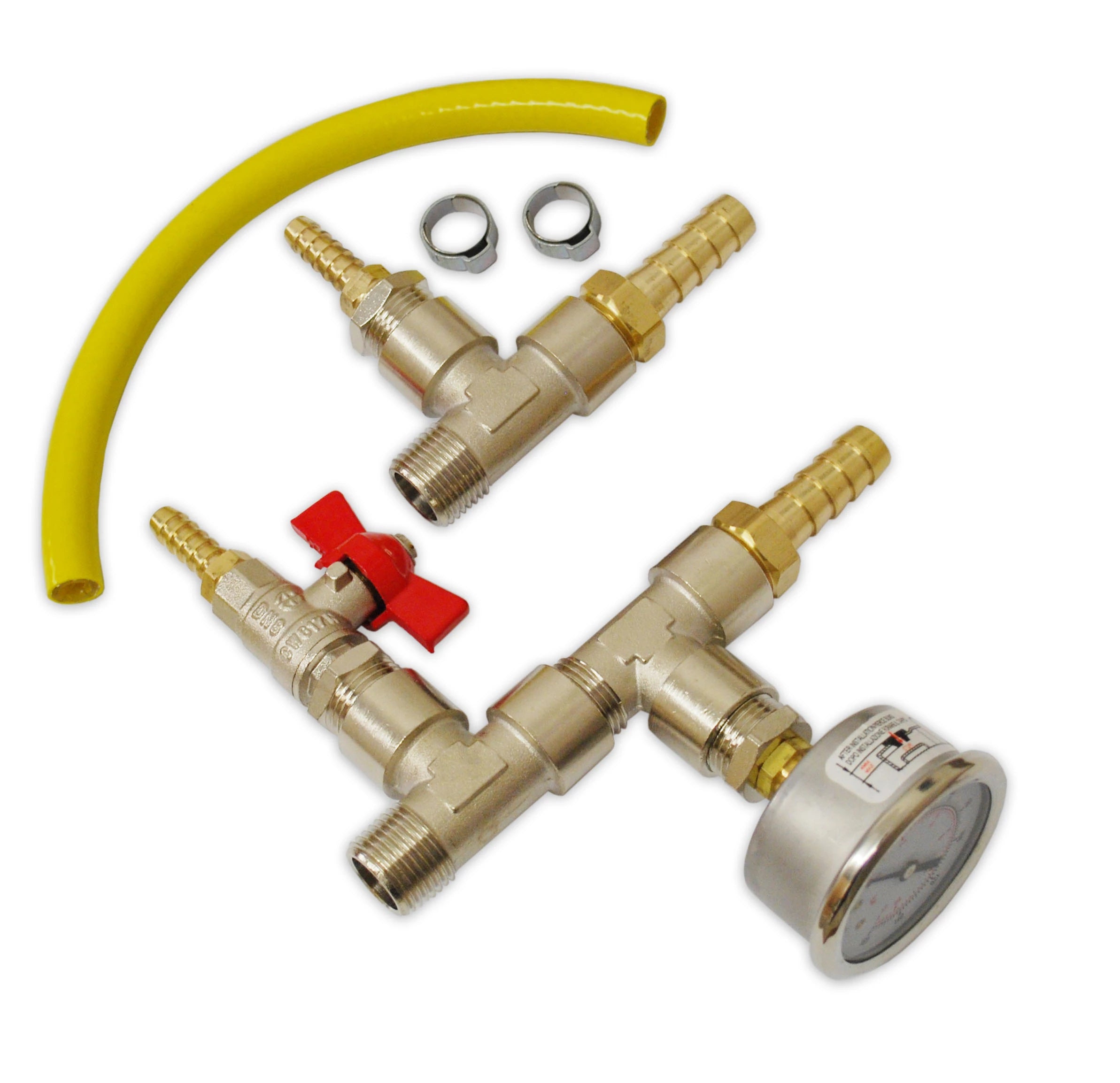 Large booster pump fittings kit