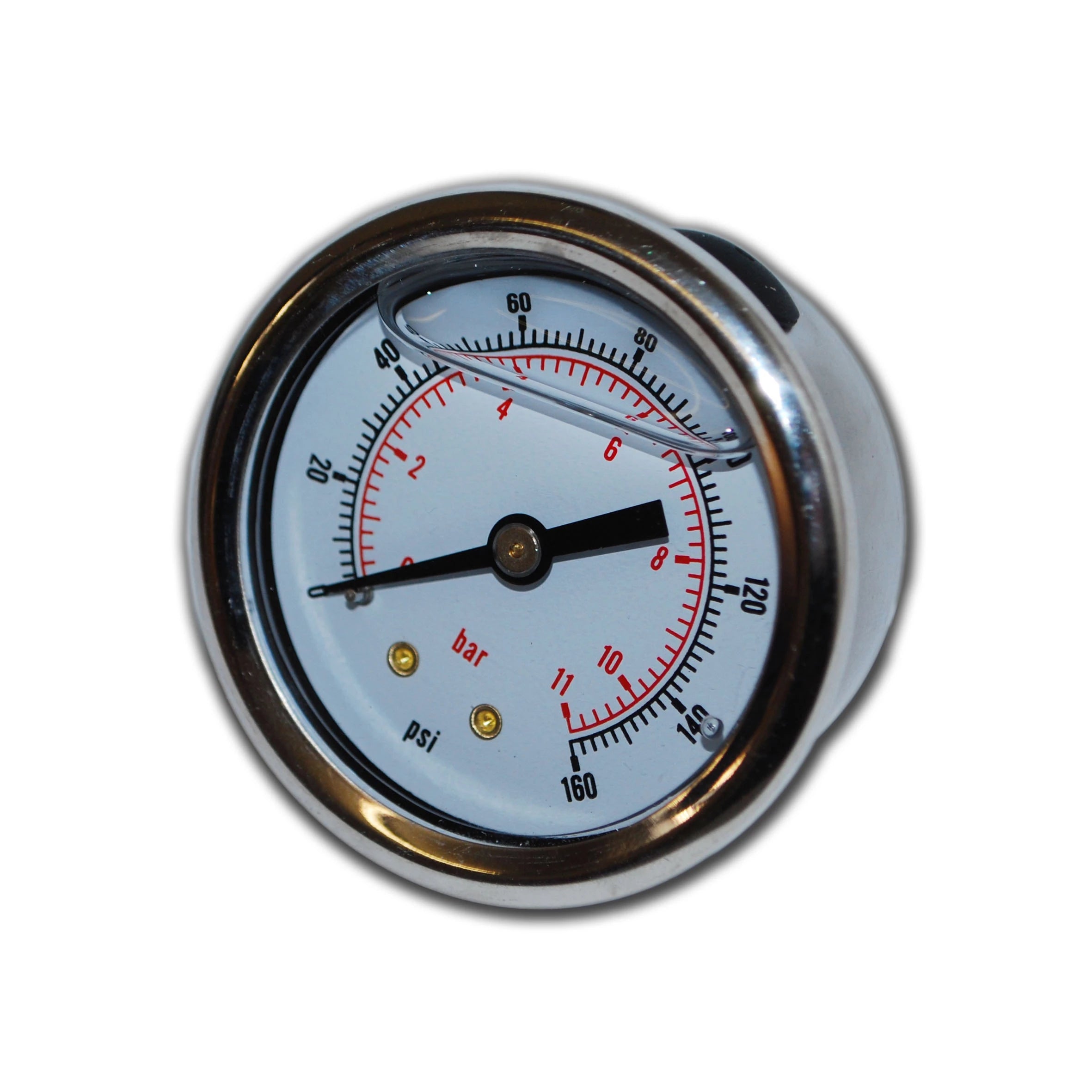 0-160psi Glycerine Filled Pressure Gauge